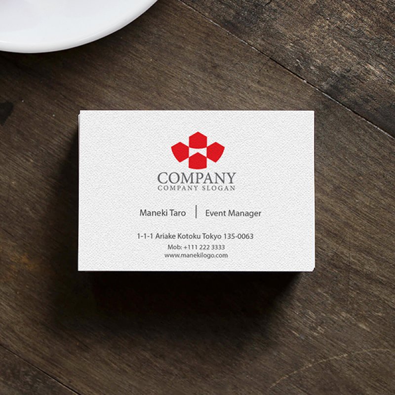 画像4: 家・集合・花・ロゴ・マークデザイン1431 (4)