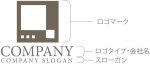 画像10: ビル・四角・窓・ロゴ・マークデザイン1432 (10)
