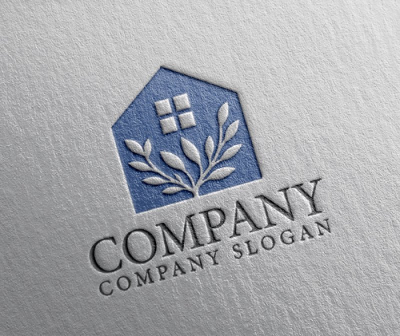 画像2: 家・木・窓・成長・ロゴ・マークデザイン1435 (2)