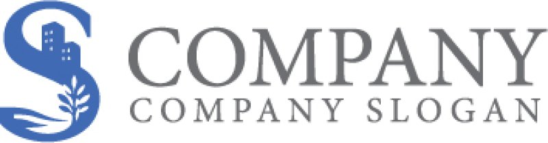 画像7: ビル・木・S・波・アルファベット・ロゴ・マークデザイン1436 (7)