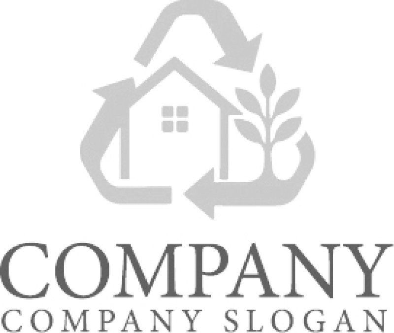 画像6: リサイクル・家・木・ロゴ・マークデザイン1437 (6)