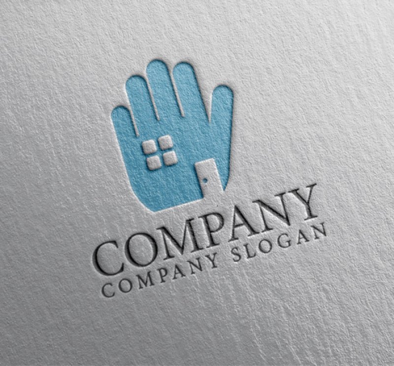 画像2: 家・手・窓・ロゴ・マークデザイン1442 (2)