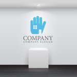 画像4: 家・手・窓・ロゴ・マークデザイン1442 (4)