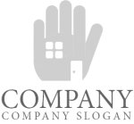 画像6: 家・手・窓・ロゴ・マークデザイン1442 (6)