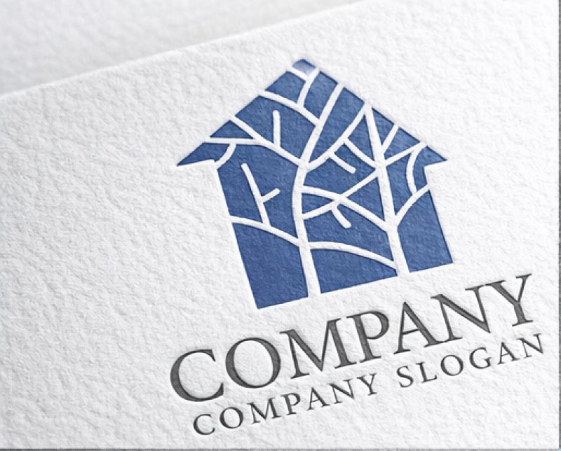 画像2: 家・木・街・成長・ロゴ・マークデザイン1443 (2)