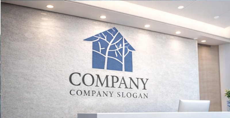 画像7: 家・木・街・成長・ロゴ・マークデザイン1443 (7)