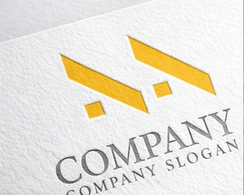 画像2: 家・M・アルファベット・ロゴ・マークデザイン1444 (2)