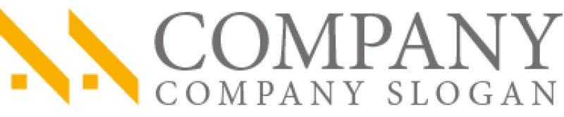 画像8: 家・M・アルファベット・ロゴ・マークデザイン1444 (8)