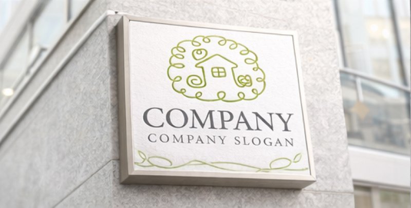 画像6: 手書き・家・ハート・ロゴ・マークデザイン1445 (6)