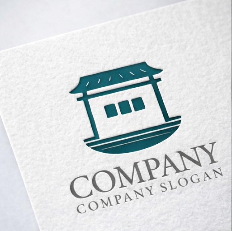 画像2: 家・和風・古民家・ロゴ・マークデザイン1446 (2)