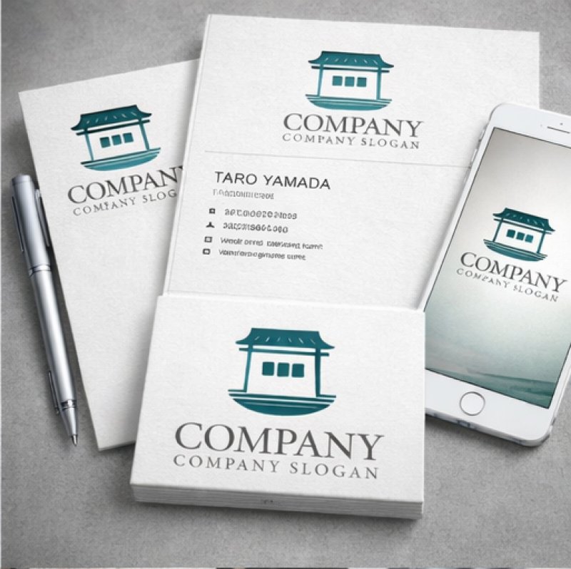 画像3: 家・和風・古民家・ロゴ・マークデザイン1446 (3)