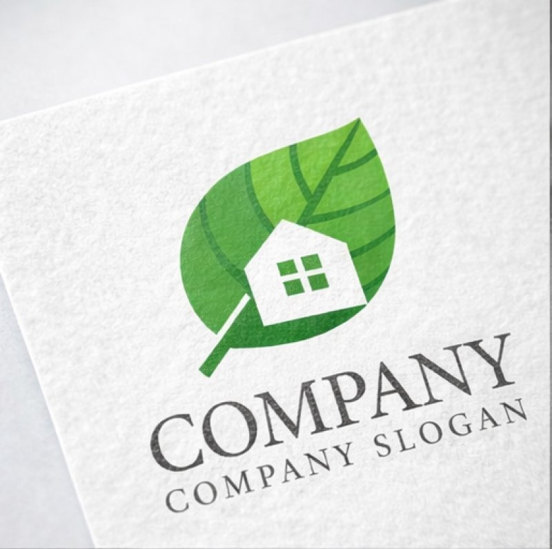 画像2: 家・葉・成長・クリーン・ロゴ・マークデザイン1447 (2)