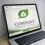 画像4: 家・葉・成長・クリーン・ロゴ・マークデザイン1447 (4)