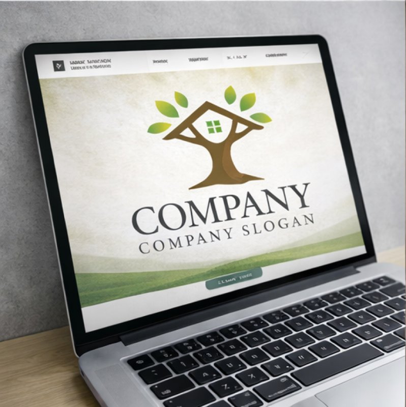 画像4: 木・家・葉・成長・ロゴ・マークデザイン1450 (4)