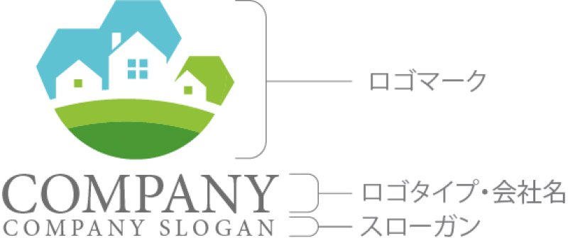 画像6: 街・家・六角形・ロゴ・マークデザイン1451 (6)