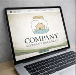 画像4: ビン・家・葉・ロゴ・マークデザイン1453 (4)