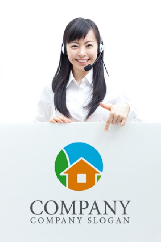 画像3: 家・空ロゴ・マークデザイン166 (3)