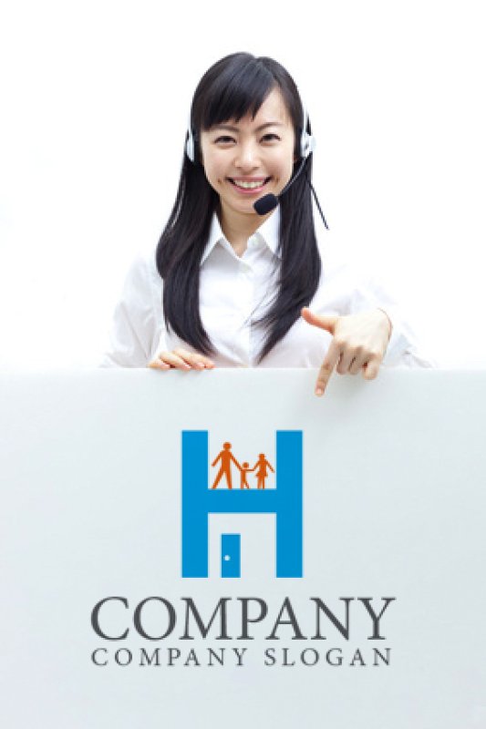 画像3: H・家ロゴ・マークデザイン191 (3)