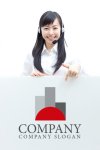 画像5: 街・ビル・日の出ロゴ・マークデザイン226 (5)