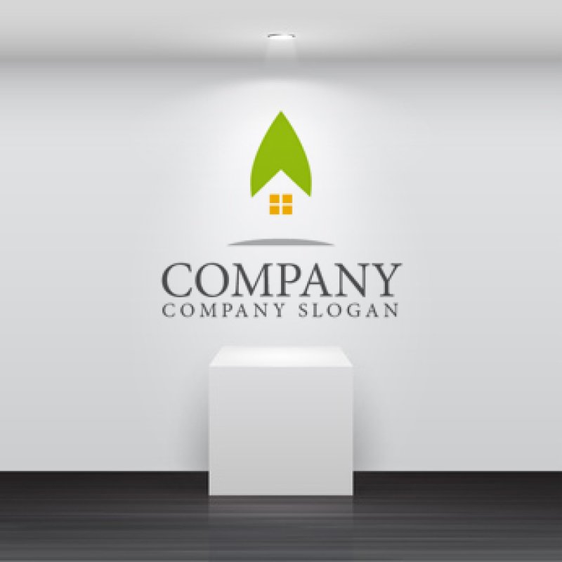 画像2: 家・木・窓・Aロゴ・マークデザイン275 (2)