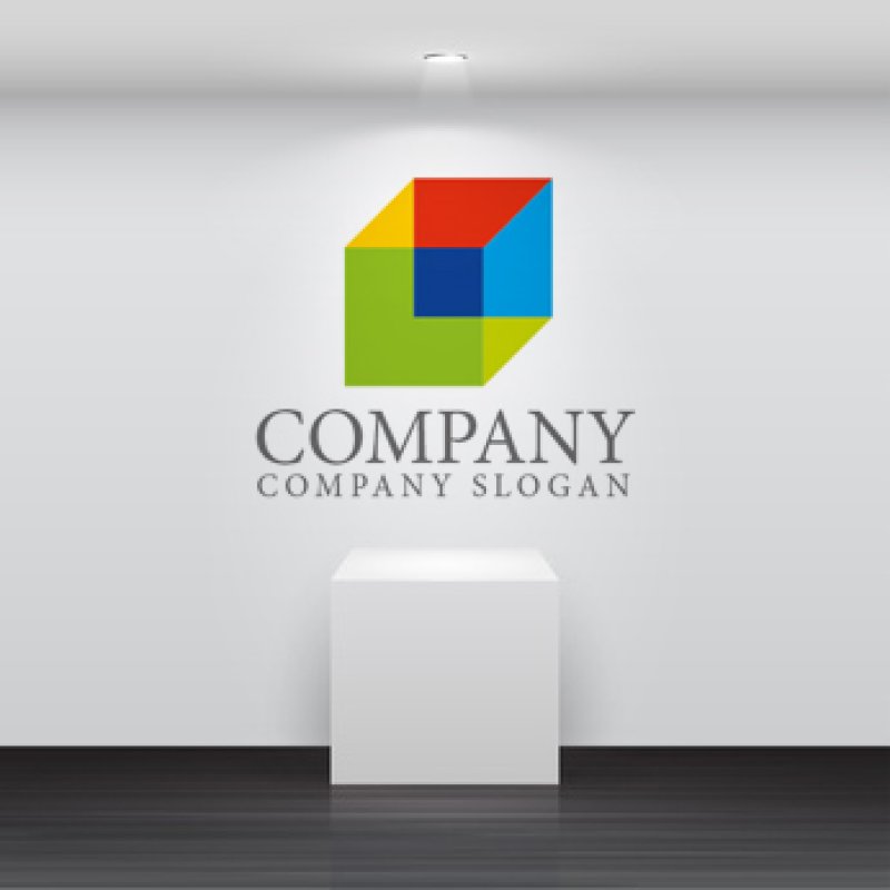 画像2: 家・箱・色・窓ロゴ・マークデザイン313 (2)