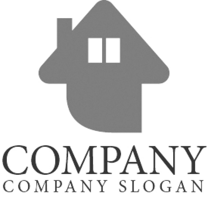 画像4: 家・矢印・屋根・窓・ロゴ・マークデザイン325 (4)