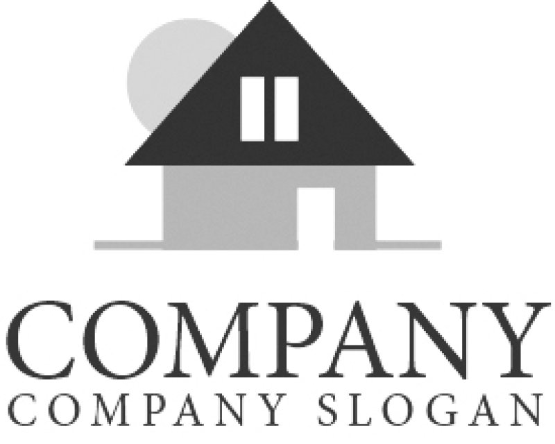 画像4: 家・太陽・屋根・窓ロゴ・マークデザイン326 (4)