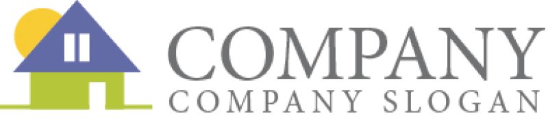 画像5: 家・太陽・屋根・窓ロゴ・マークデザイン326 (5)