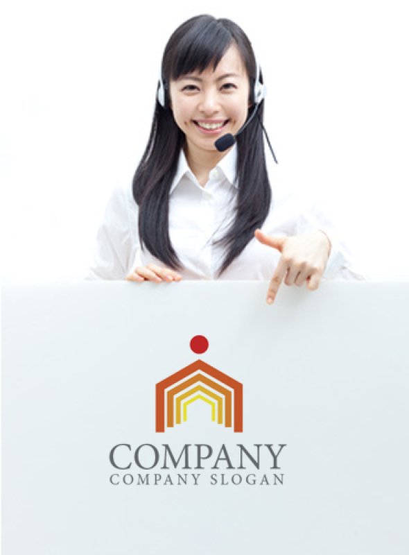 画像3: 家・連続・人・上昇ロゴ・マークデザイン340 (3)