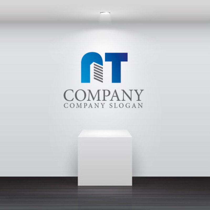 画像2: N・T・ビル・階層・ロゴ・マークデザイン348 (2)