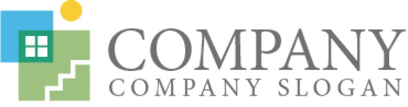 画像5: 家・階段・窓・太陽・ロゴ・マークデザイン354 (5)