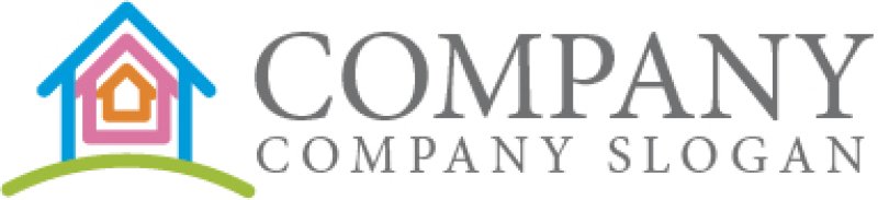 画像5: 家・丘・連続・ロゴ・マークデザイン363 (5)