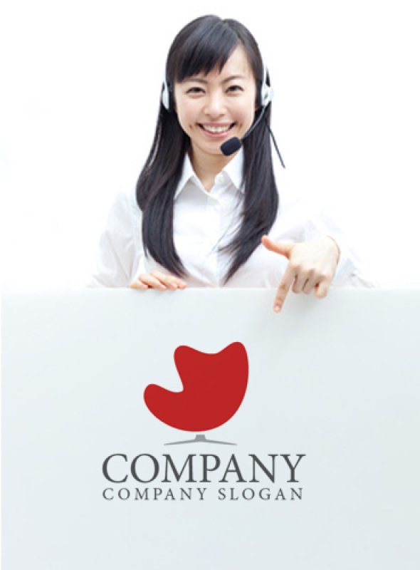 画像3: 椅子・ソファ・ロゴ・マークデザイン435 (3)