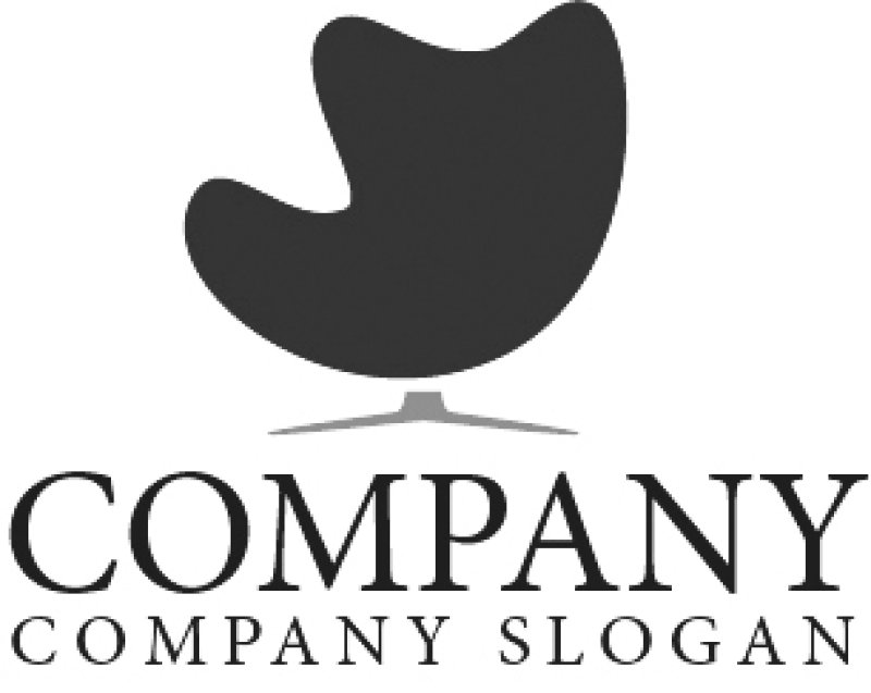 画像4: 椅子・ソファ・ロゴ・マークデザイン435 (4)