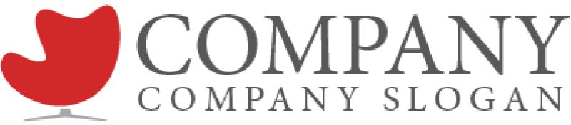 画像5: 椅子・ソファ・ロゴ・マークデザイン435 (5)