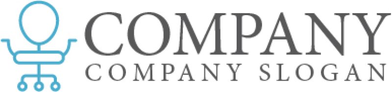 画像5: 椅子・キャスター・ロゴ・マークデザイン438 (5)