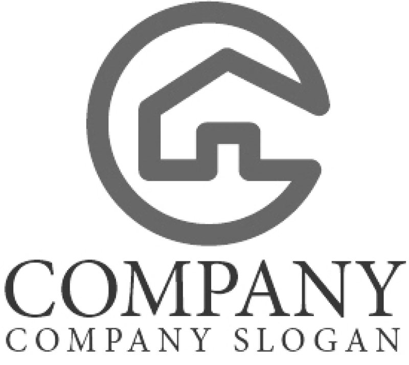 画像4: 家・線・輪・ロゴ・マークデザイン470 (4)