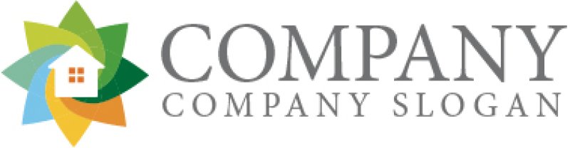 画像5: 家・葉・成長・花・ロゴ・マークデザイン478 (5)