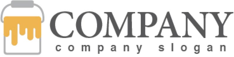 画像5: 塗装・ペンキ・バケツ・ロゴ・マークデザイン523 (5)