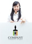 画像3: 家・ハケ・色・窓・ロゴ・マークデザイン524 (3)