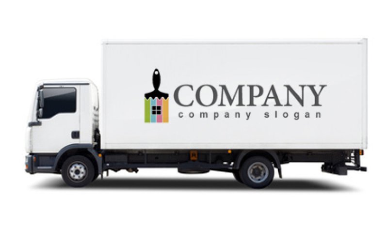 画像6: 家・ハケ・色・窓・ロゴ・マークデザイン524 (6)