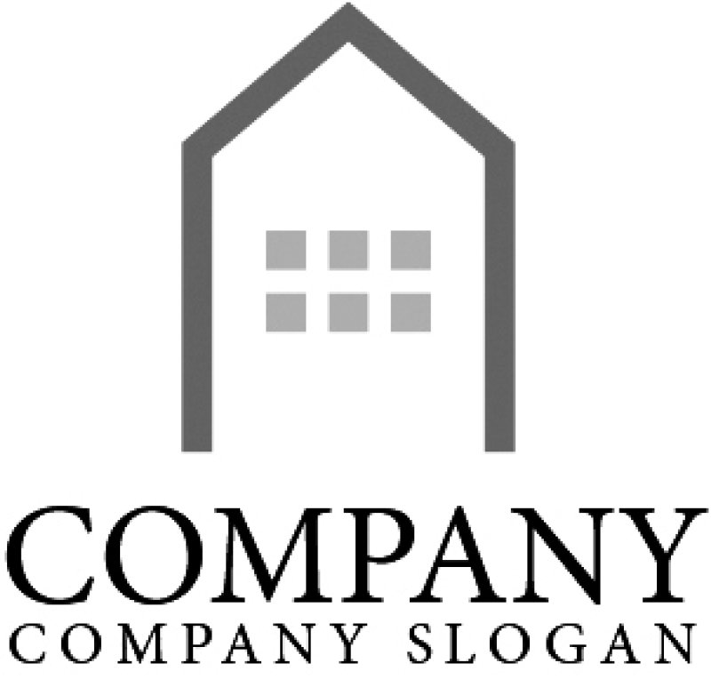 画像4: 家・ビル・A・アルファベット・窓・ロゴ・マークデザイン565 (4)