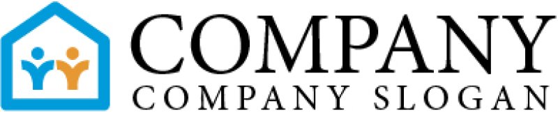 画像5: 家・人・家庭・喜び・屋根・ロゴ・マークデザイン587 (5)