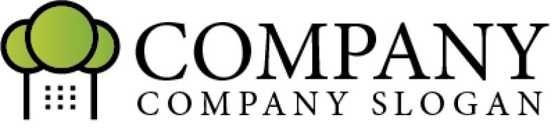 画像5: 家・木・窓・ビル・ロゴ・マークデザイン612 (5)