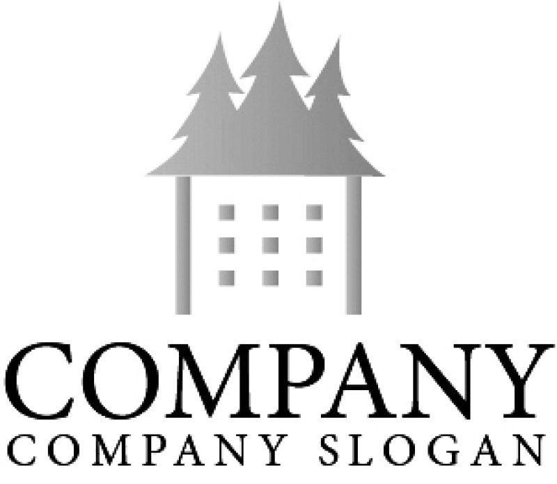 画像4: 森・木・家・窓・ビル・ロゴ・マークデザイン614 (4)