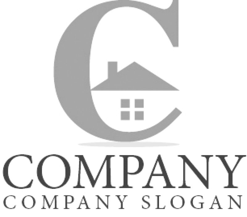 画像4: 家・C・窓・アルファベット・ロゴ・マークデザイン693 (4)