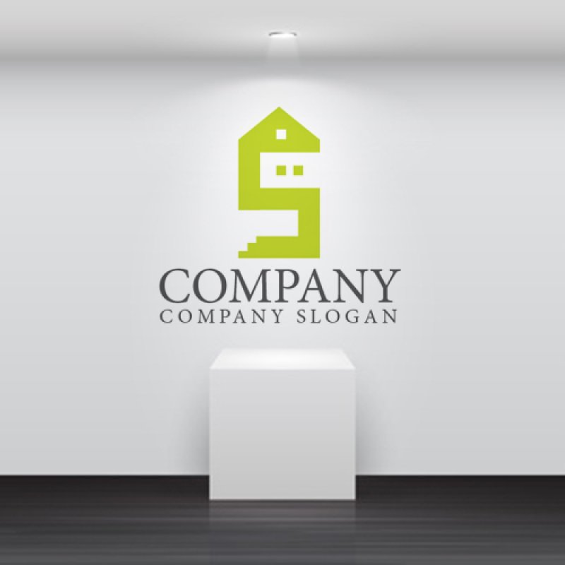 画像2: 家・S・２階・ロゴ・マークデザイン703 (2)