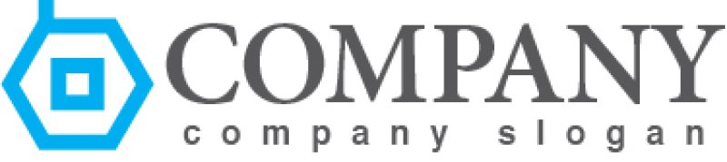 画像5: 家・六角形・煙突・ロゴ・マークデザイン718 (5)