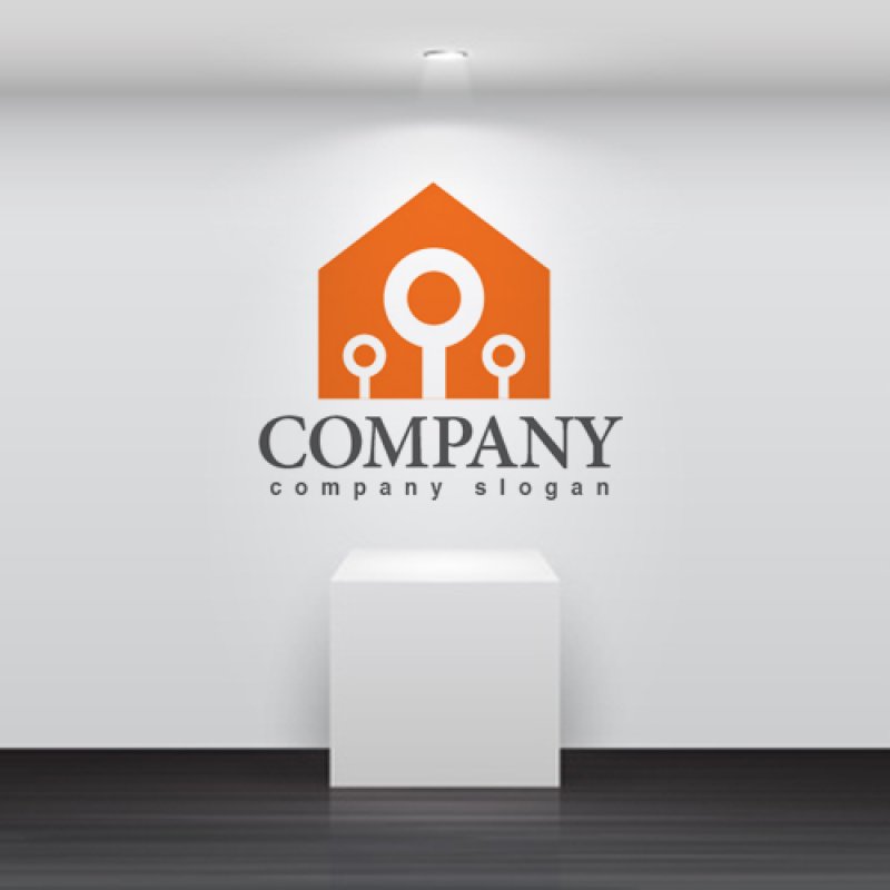 画像2: 家・輪・成長・ロゴ・マークデザイン731 (2)