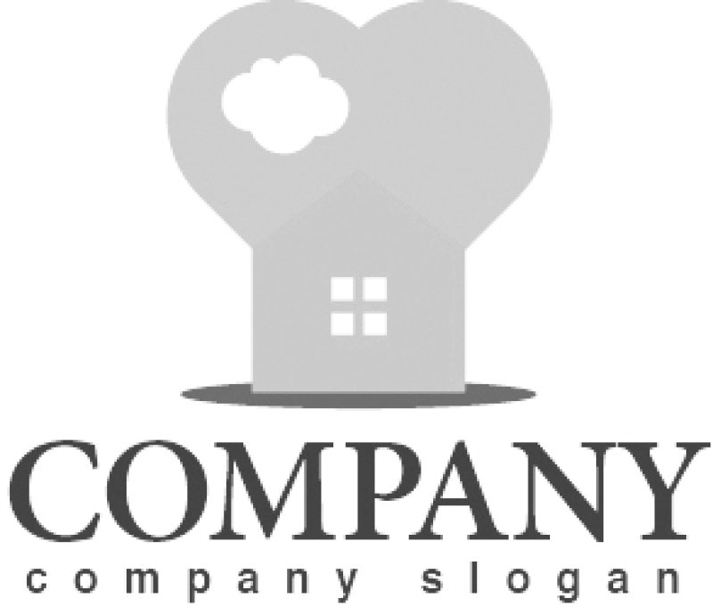 画像4: 家・ハート・雲・空・ロゴ・マークデザイン753 (4)